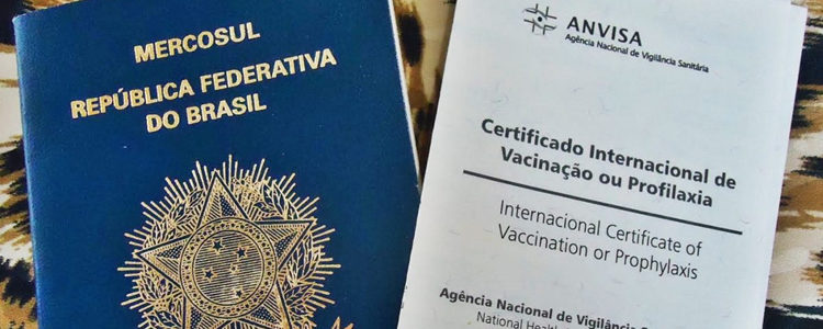 Cartão de vacina internacional